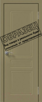 Дверной блок Та самая дверь Л4 ЗАЛ 130x210 правая (капучино)