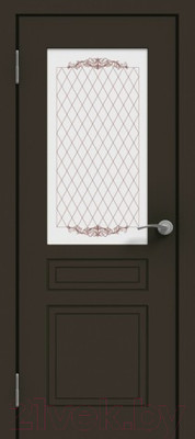 Дверной блок Та самая дверь Л5 90x210 левая (графит)