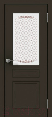 Дверной блок Та самая дверь Л5 100x210 правая (графит)