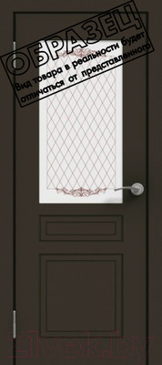 Дверной блок Та самая дверь Л5 ЗАЛ 130x210 левая (графит)