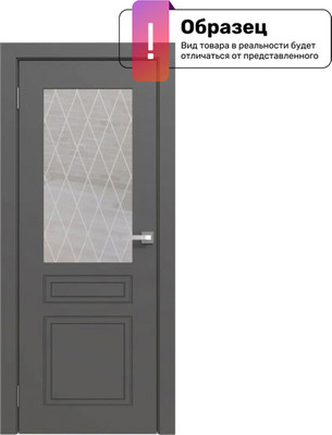 Дверной блок Та самая дверь Л5 ЗАЛ 150x210 левая (графит)