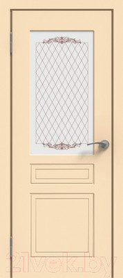 Дверной блок Та самая дверь Л5 100x210 левая (ваниль)