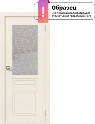 Дверной блок Та самая дверь Л5 ЗАЛ 130x210 правая (ваниль)