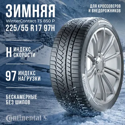 Зимняя шина Continental WinterContact TS 850 P 225/55R17 97H Mercedes/BMW