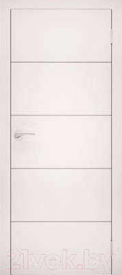 Дверной блок Та самая дверь Л11 90x210 правая (белый)