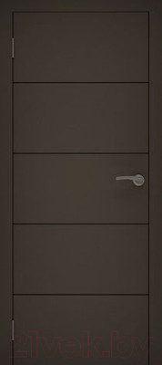 Дверной блок Та самая дверь Л11 80x210 левая (графит)