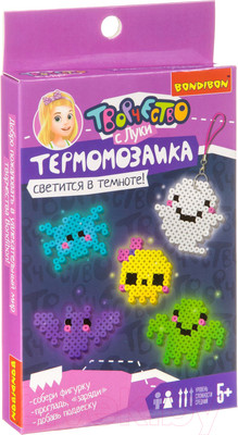 Развивающая игра Bondibon Термомозаика неоновая. Светится в темноте! / ВВ3956