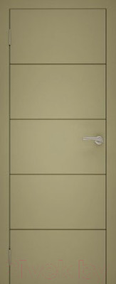 Дверной блок Та самая дверь Л11 80x210 левая (капучино)