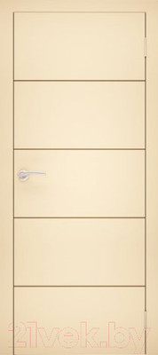 Дверной блок Та самая дверь Л11 80x210 правая (ваниль)