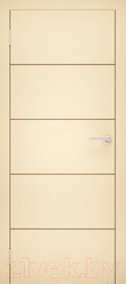 Дверной блок Та самая дверь Л11 80x210 левая (ваниль)