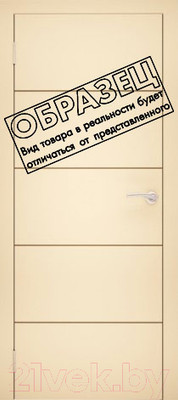 Дверной блок Та самая дверь Л11 ЗАЛ 130x210 левая (ваниль)