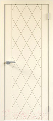 Дверной блок Та самая дверь Л12 80x210 правая (белый)