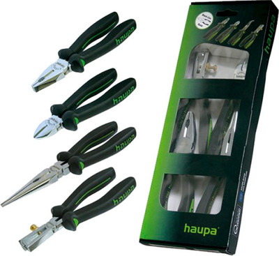 Набор губцевого инструмента Haupa 220128 (4шт)