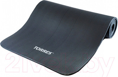 Коврик для йоги и фитнеса Torres Soft / YL10110 (серый)