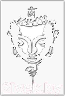 Декор настенный Arthata Будда 50x25-V / 021-1