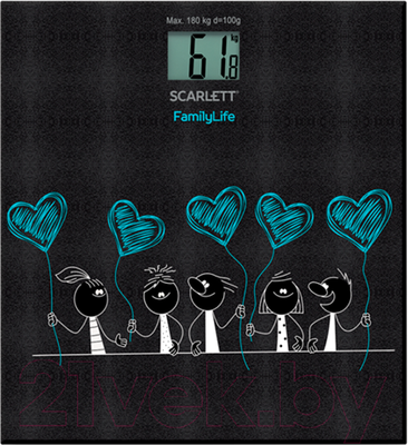 Напольные весы электронные Scarlett SC-BS33E019