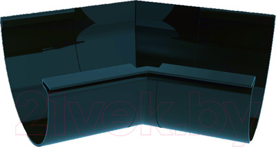 Угол желоба Ruplast Внутренний 135 градусов с уплотнителем RAL 7024 (серый графит)