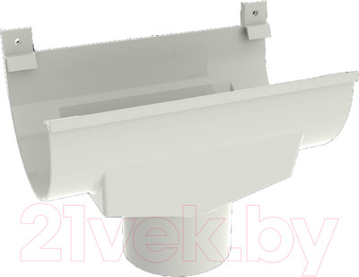 Воронка водосточная Ruplast 125/90мм RAL 9010  (белый)