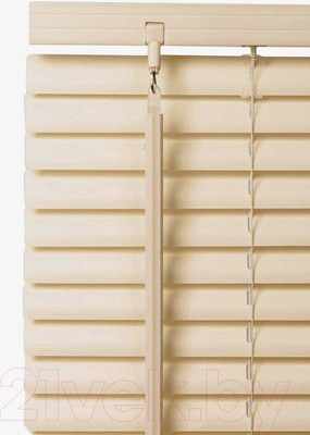 Жалюзи горизонтальные Эскар 120x160 / 6009120160 (бежевый)
