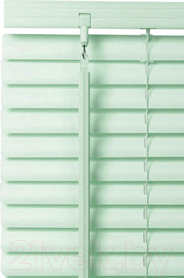 Жалюзи горизонтальные Эскар 100x160 / 6014100160 (салатовый)