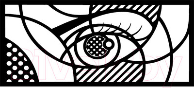 Декор настенный Arthata Всевидящее око 25x50-B / 016-1