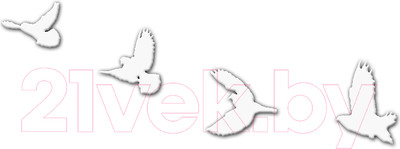 Декор настенный Arthata Летящие птицы 120x50-V / 006-4