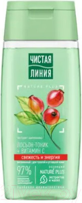 Лосьон для лица Чистая Линия Тоник Витаминный (100мл)