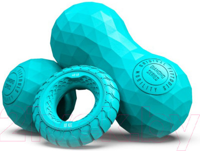 Набор эспандеров Original FitTools FT-SM3ST-TQ (бирюзовый)