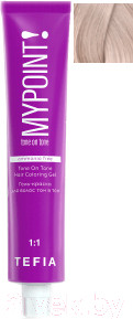 Гель-краска для волос Tefia Mypoint Tone On Tone 10/17 (60мл, экстра светлый блондин пепельно-фиолетовый)
