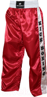 Брюки для бокса BoyBo Красные (XL)