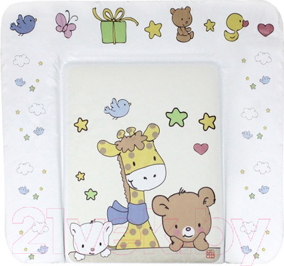 Пеленальный матрас Топотушки Детский мир 82x73
