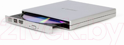 Привод DVD Multi Gembird DVD-USB-02-SV (серебристый)
