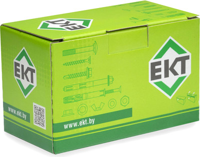 Дюбель-гвоздь ЕКТ Потайной 8x60 / VZ011910 (50шт, нейлон)