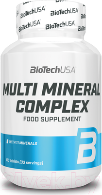 Мультиминеральный комплекс BioTechUSA Multimineral Complex / CIB000536 (100 таблеток)