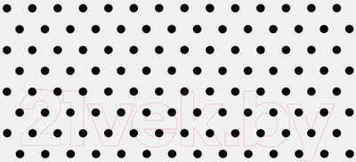 Декоративная плитка Cersanit Evolution Точки (200x440, черно-белый)