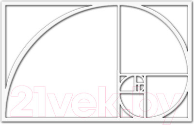 Декор настенный Arthata Золотое сечение 60x30-V / 005-1