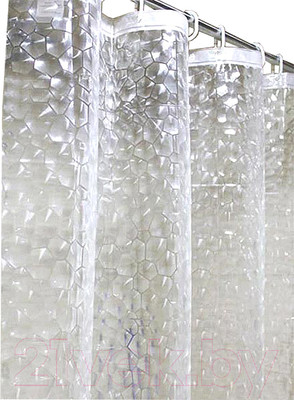 Шторка-занавеска для ванны MONAMI BM06-180x200 W