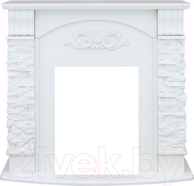 Портал для камина Смолком Alioth New STD-ASP (бьянко белый)