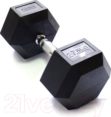 Гантель Original FitTools FT-HEX-27.5