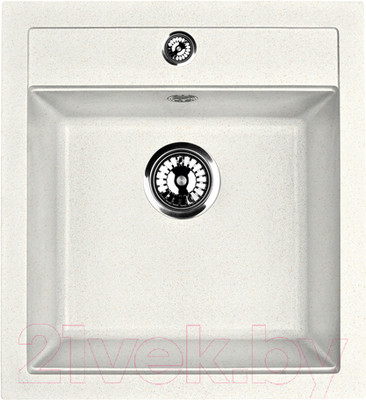 Мойка кухонная ZORG Como 46 (белый камень)