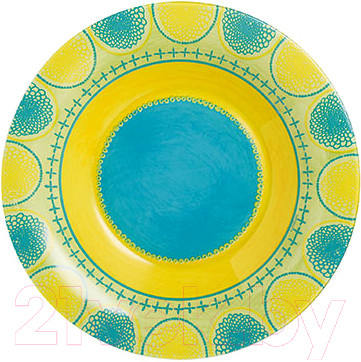 Тарелка столовая глубокая Luminarc Propriano P6737 (бирюзовый)