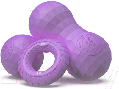 Набор эспандеров Original FitTools FT-SM3ST-PP (пурпурный)