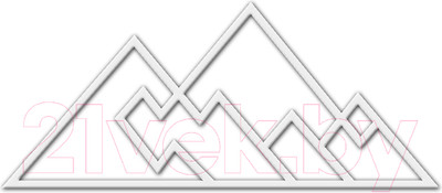 Декор настенный Arthata Горные пики 50x20-V / 035-1 (белый)