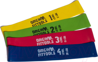 Набор эспандеров Original FitTools FT-XLST