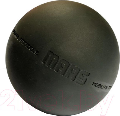 Массажный мяч Original FitTools FT-MARS-BLACK (одинарный, черный)
