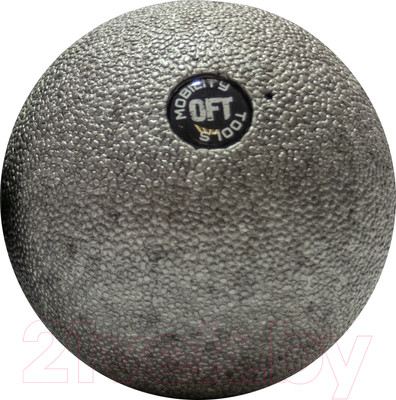 Массажный мяч Original FitTools FT-EPP-8SB (одинарный, серый)