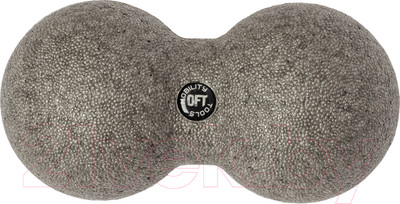 Массажный мяч Original FitTools FT-EPP-168PB (сдвоенный, серый)