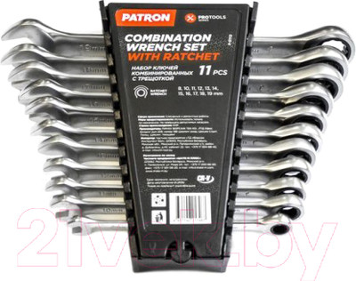 Набор ключей Patron P-51112