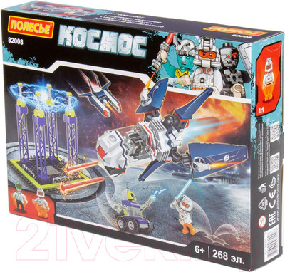 Конструктор Полесье Классик. Космос-6 / 82008 (268эл)