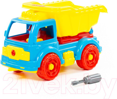 Игрушка-конструктор Полесье Автомобиль-самосвал / 84811 (27эл)
